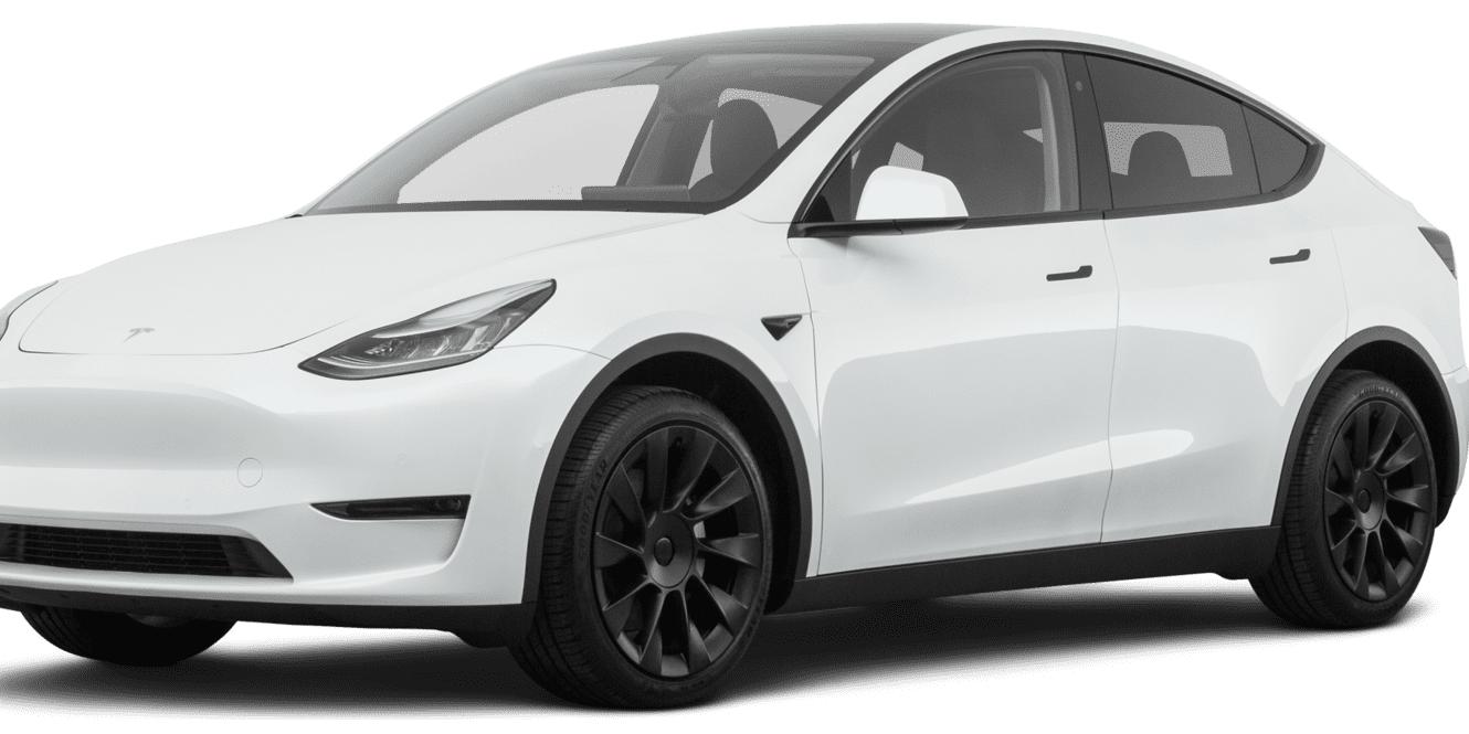 TESLA MODEL Y 2021 5YJYGDEE8MF118329 image